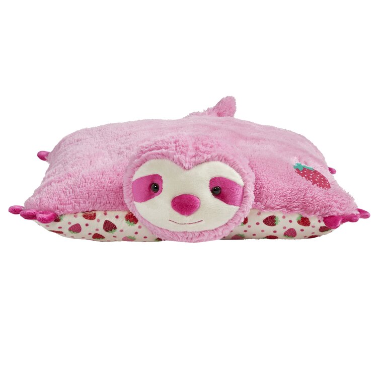 strawberry plush pillow